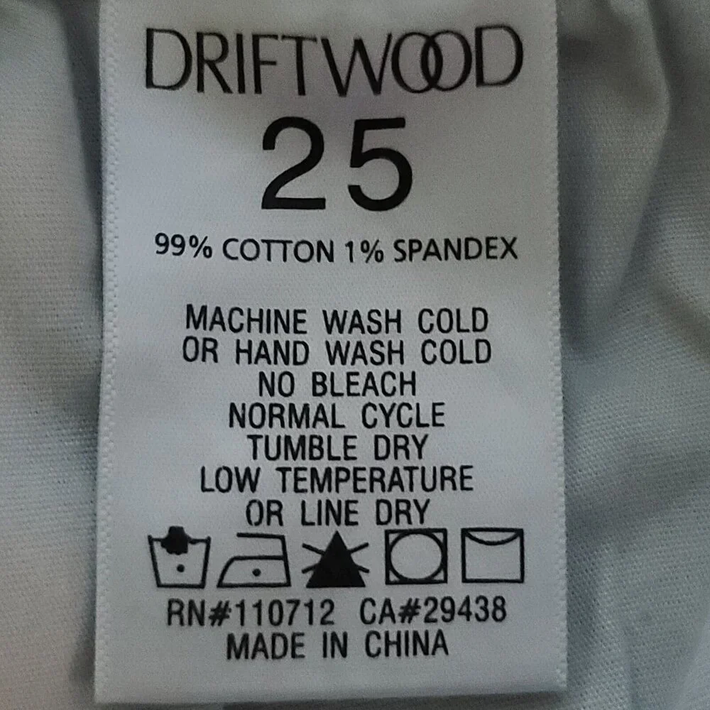 Free People Driftwood Leah Butterfly Effect Jean Mini Skirt 25 Button Front NWOT - Picture 5 of 8